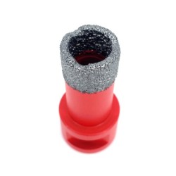 Carota diamantata pt. gresie portelanata & piatra - diam. 20mm - Profesional Standard - DXDY.REDrill.20