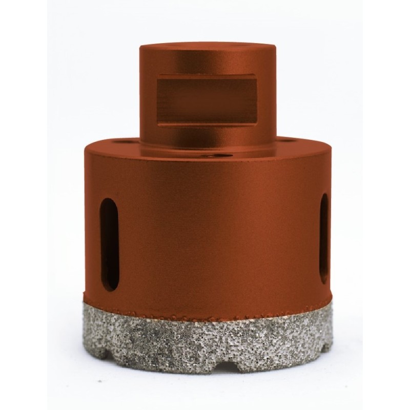 Carota diamantata pt. gresie portelanata & piatra - diam. 43mm - Profesional Standard - DXDY.REDrill.43