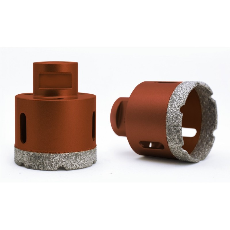 Carota diamantata pt. gresie portelanata & piatra - diam. 43mm - Profesional Standard - DXDY.REDrill.43