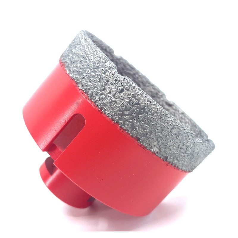 Carota diamantata pt. gresie portelanata & piatra - diam. 75mm - Profesional Standard - DXDY.REDrill.75