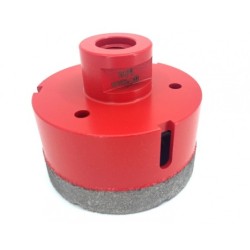 Carota diamantata pt. gresie portelanata & piatra - diam. 75mm - Profesional Standard - DXDY.REDrill.75