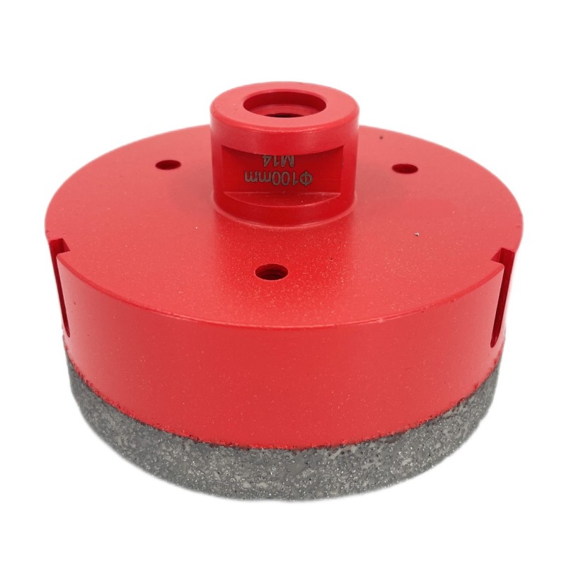 Carota diamantata pt. gresie portelanata & piatra - diam. 100mm - Profesional Standard - DXDY.REDrill.100