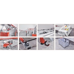 Masina de taiat gresie, faianta, placi 400cm, 2.5kW, LAB400, 400V - Raimondi-379CA400