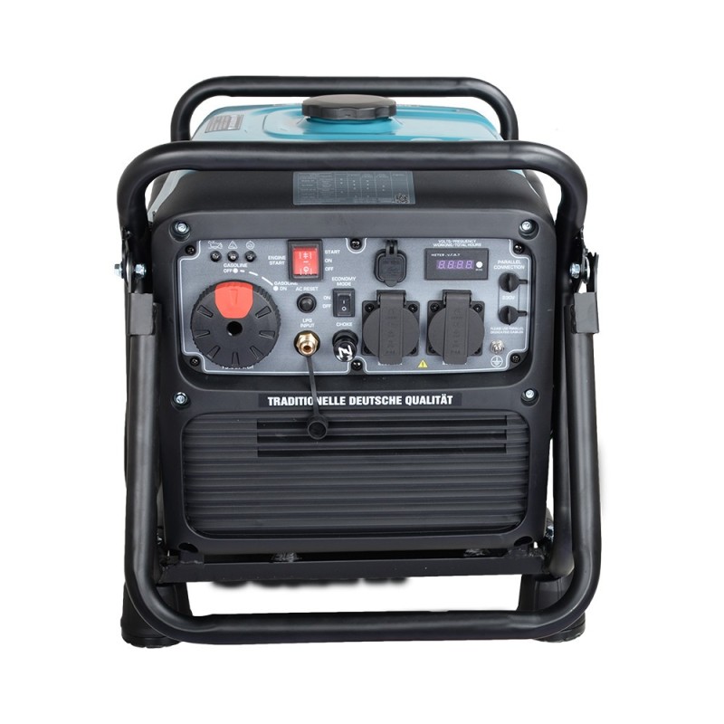 Generator de curent 4 kW inverter - HIBRID (GPL + Benzina) - Konner & Sohnen - KS-4100iEG