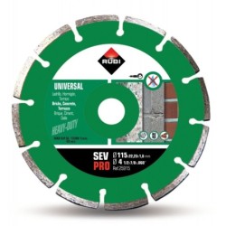 Disc diamantat pt. beton si caramida 115mm, SEV 115 Pro - RUBI-25915