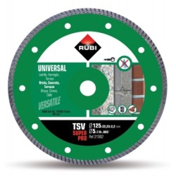 Disc diamantat pt. beton si caramida 125mm, TSV 125 SuperPro - RUBI-31982
