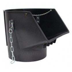 Cuva / Gura de Incarcare din Polietilena Ranforsata pt. Tubulatura Evacuare Deseuri - RUBI-88765