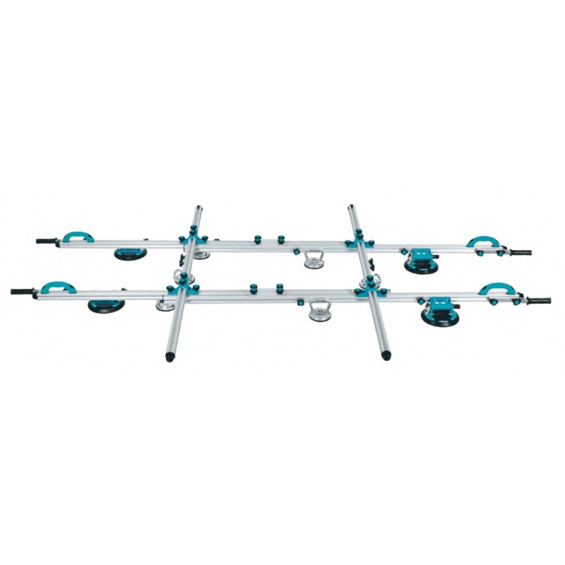 Sistem de transport cu 4 ventuze cu vacuum + 6 ventuze clasice pt. placi mari, 320cm, 130kg - BIHUI-LFCSV4