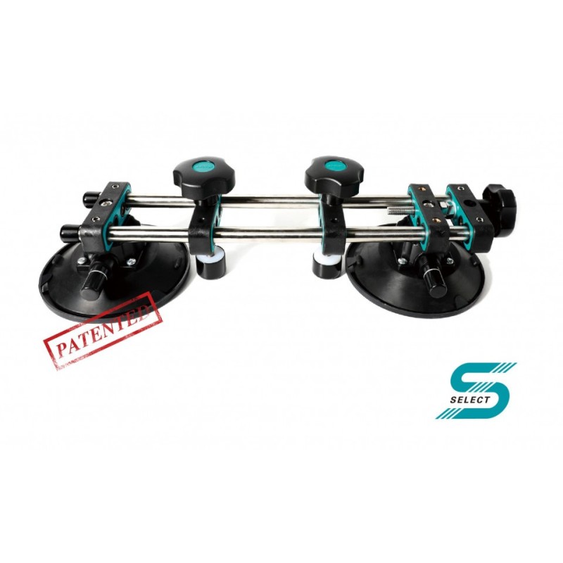 Sistem de fixare si ajustare cu 2 ventuze cu vacuum pt. placi ceramice - BIHUI-LFTSB6