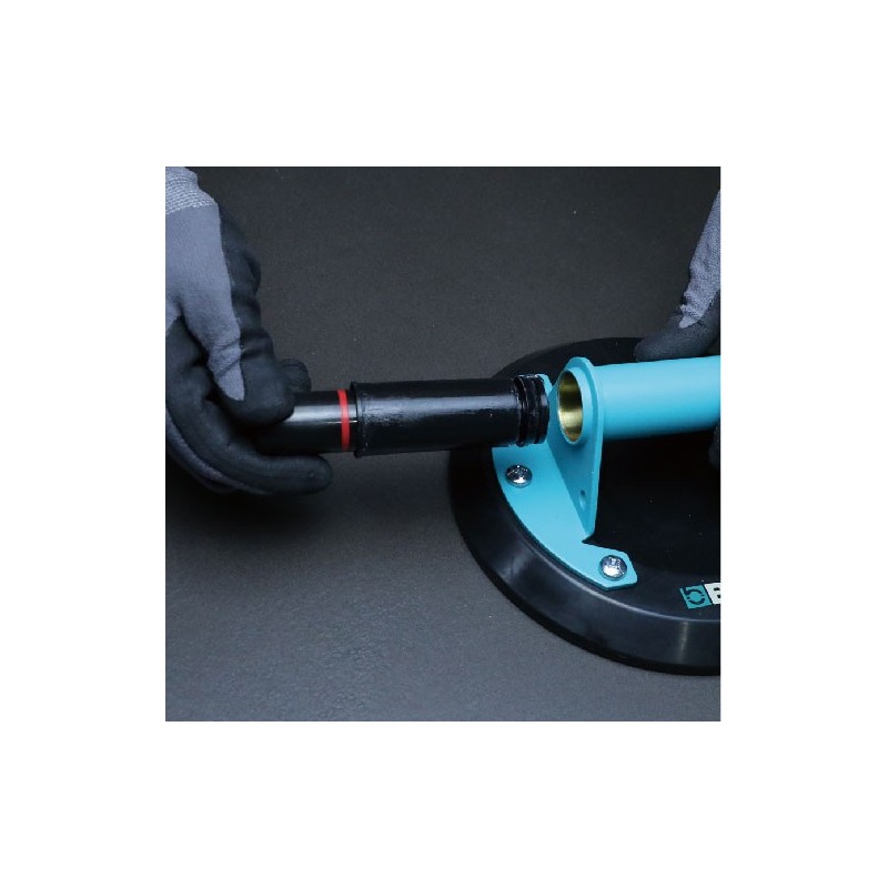 Sistem de fixare si ajustare cu 2 ventuze cu vaccum, Ø150mm (detasabile) pt. placi ceramice - BIHUI-LFTSA6