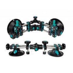 Sistem de fixare si ajustare multi-unghi, cu 2 ventuze cu vacuum, Ø150mm pt. placi ceramice - BIHUI-LFTFV6