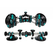Sistem de fixare si ajustare multi-unghi, cu 2 ventuze cu vacuum, Ø150mm pt. placi ceramice - BIHUI-LFTFV6
