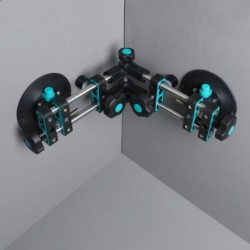 Sistem de fixare si ajustare multi-unghi, cu 2 ventuze cu vacuum, Ø150mm pt. placi ceramice - BIHUI-LFTFV6