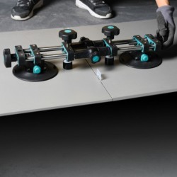Sistem de fixare si ajustare multi-unghi, cu 2 ventuze cu vacuum, Ø150mm pt. placi ceramice - BIHUI-LFTFV6