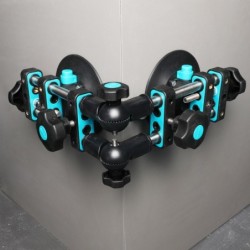 Sistem de fixare si ajustare multi-unghi, cu 2 ventuze cu vacuum, Ø150mm pt. placi ceramice - BIHUI-LFTFV6