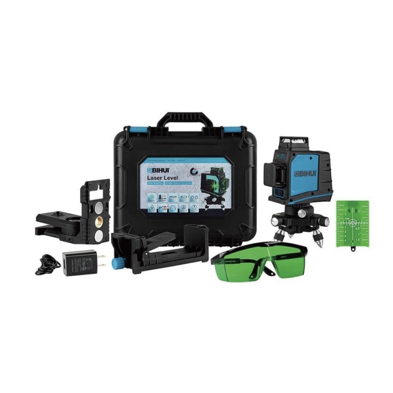 Nivela Laser Verde cu 12 linii - BIHUI-LLG12