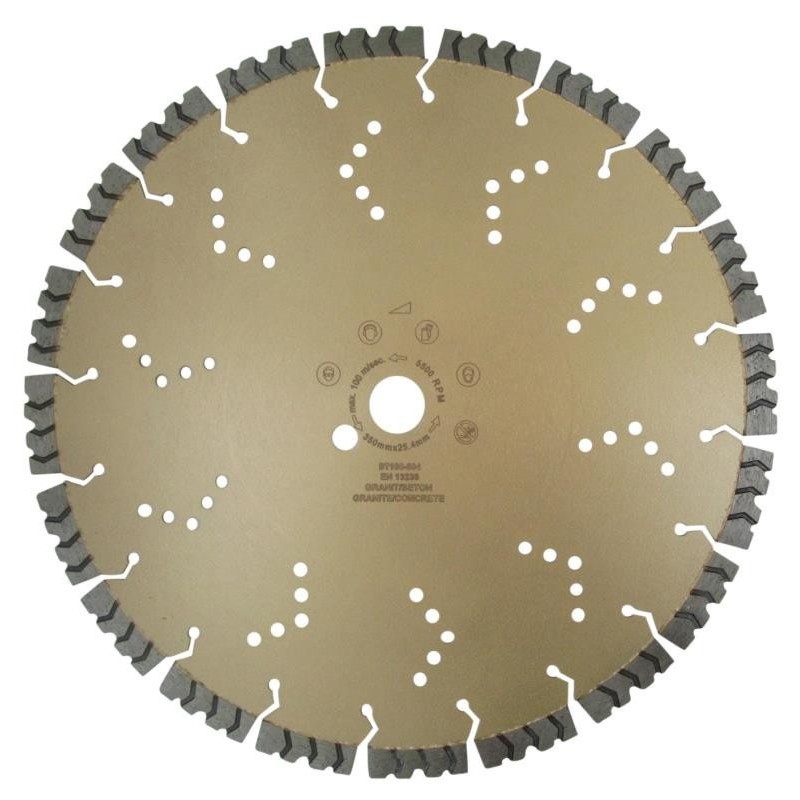 Disc DiamantatExpert pt. Beton armat extrem de dur & piatra - SHARK 400mm Super Premium - DXDY.2040.400