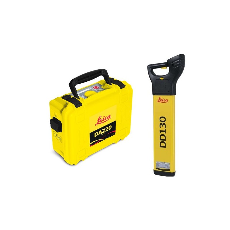 Localizator Utilitati DD130 (50Hz), pachet adancime cu transmitator DA175 (872940+949370+850276) - Leica-6014156