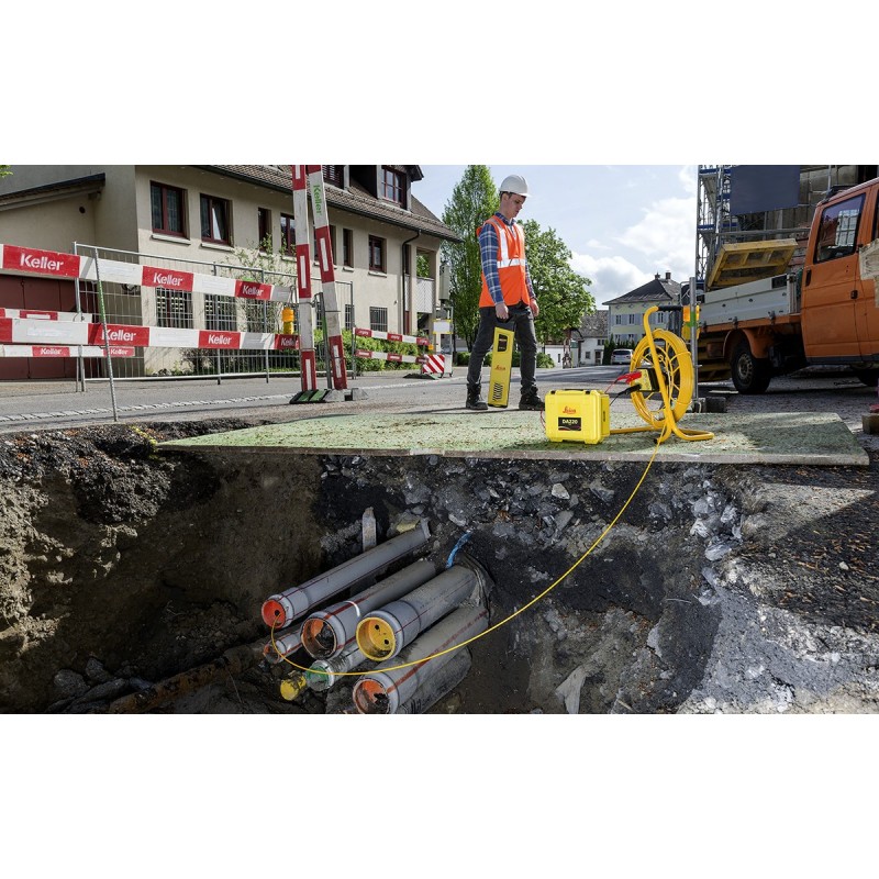 Localizator Utilitati DD130 (50Hz), pachet adancime cu transmitator DA175 (872940+949370+850276) - Leica-6014156