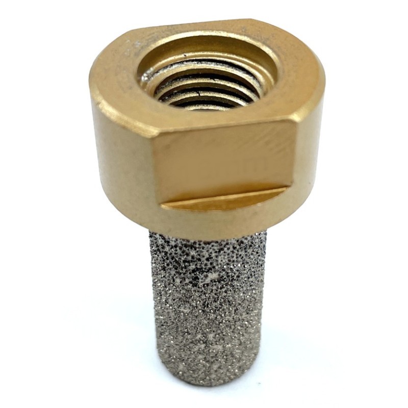 Freza tip deget pt. frezari in gresie portelanata si piatra - diametrul 12mm, lungime 50mm - prindere M14 - DXDY.GOLD.Finger.D12