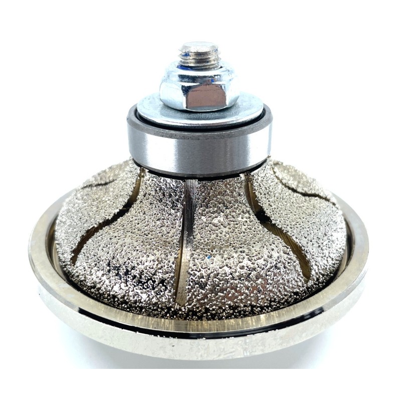 Freza Diamantata Profil F20mm pt. Marmura, Granit si Gresie - DXDY.FGM.D75F20