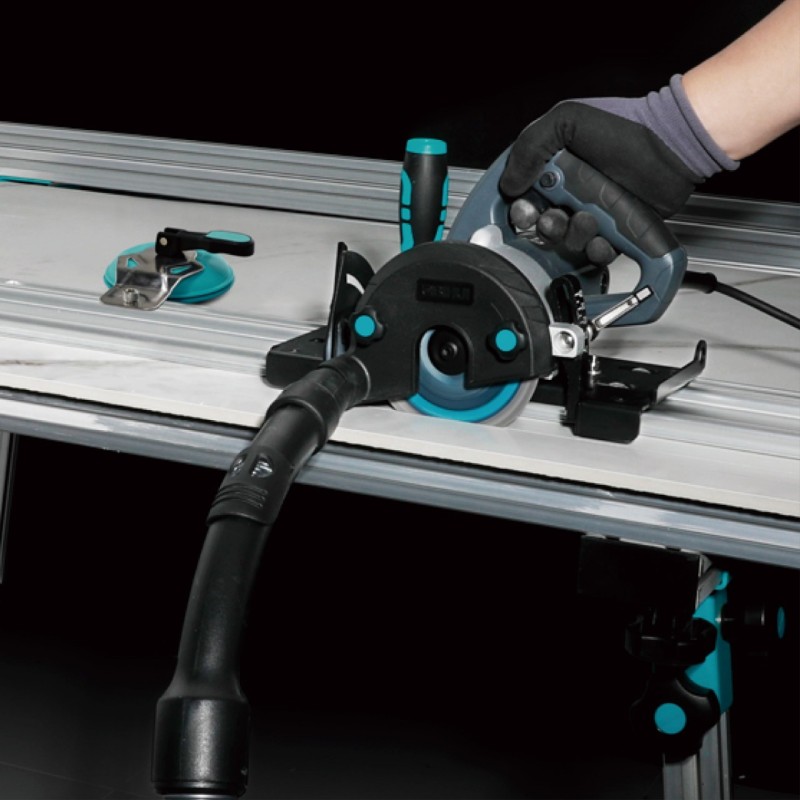 Sistem electric de taiere pt. placi ceramice de dimensiuni mari, 320cm, circular 1.5 kW - BIHUI-LFECMR (compus din LFECMR+LFRS)