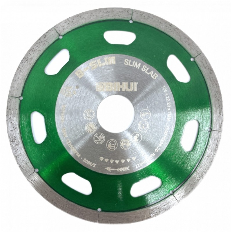 Disc Diamantat subtire pt. Portelan, Placi ceramice 125x22.2 (mm) Super Premium - BIHUI-DCDS125 Disc Diamantat subtire pt. Portelan, Placi ceramice 125x22.2 (mm) Super Premium - BIHUI-DCDS125
