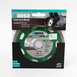 Disc Diamantat subtire pt. Portelan, Placi ceramice 125x22.2 (mm) Super Premium - BIHUI-DCDS125 Disc Diamantat subtire pt. Portelan, Placi ceramice 125x22.2 (mm) Super Premium - BIHUI-DCDS125