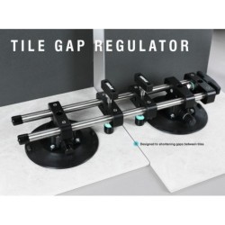 Sistem de pozitionare si imbinare cu 2 ventuze cu vacuum, Ø150mm pt. placi ceramice mari - BIHUI-LFTSR2