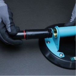 Sistem de fixare si ajustare cu 2 ventuze cu vaccum, Ø200mm (detasabile) pt. placi ceramice - BIHUI-LFTSA8