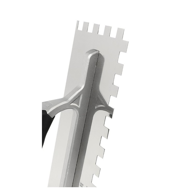 Gletiera dintata INOX 280 x 120mm, 12mm - BIHUI-PTSB12