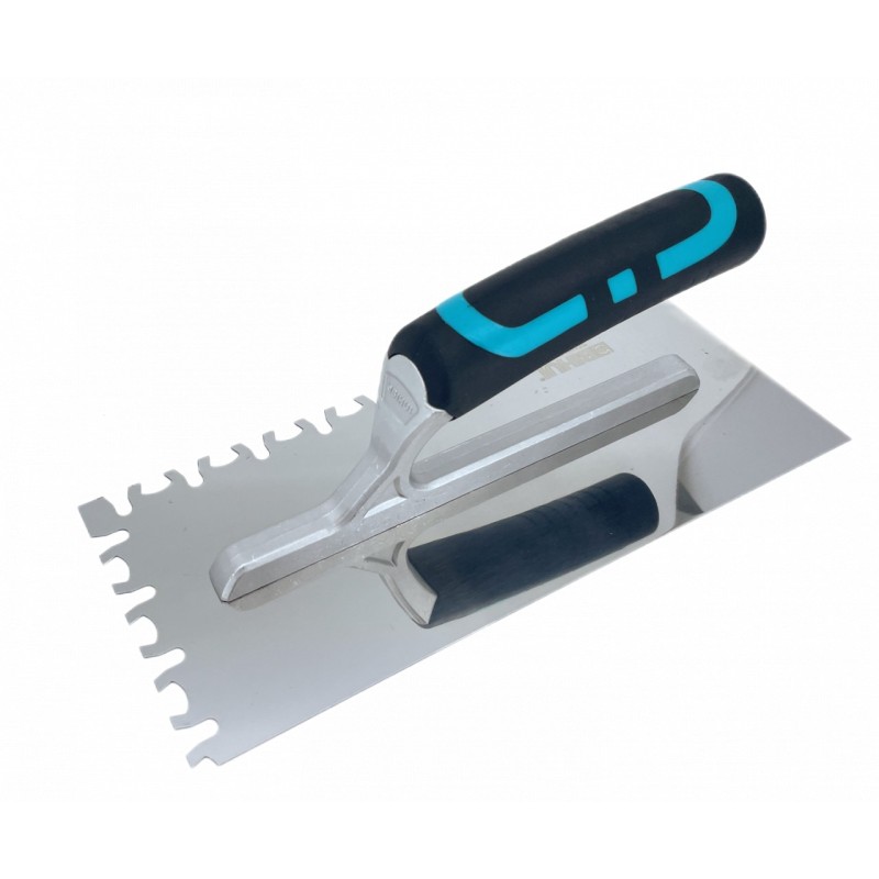 Gletiera dintata INOX 280 x 120mm, Tiger - BIHUI-PTSBTG