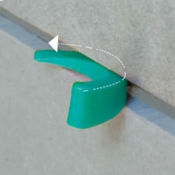 Distantieri Roto, dimensiuni multiple pt. placi de gresie, faianta si placi, rost 1-13.3mm, 50buc - BIHUI-TSR50