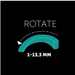 Distantieri Roto, dimensiuni multiple pt. placi de gresie, faianta si placi, rost 1-13.3mm, 50buc - BIHUI-TSR50
