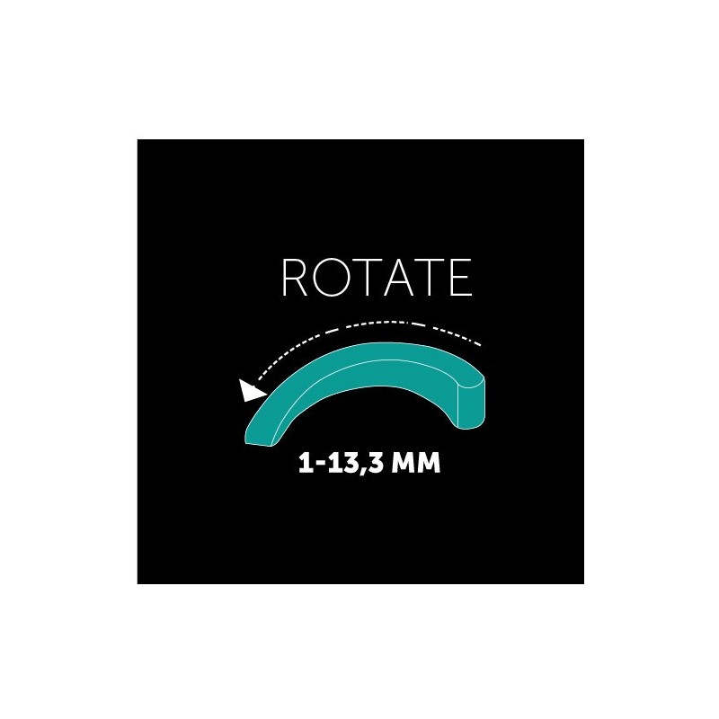 Distantieri Roto, dimensiuni multiple pt. placi de gresie, faianta si placi, rost 1-13.3mm, 50buc - BIHUI-TSR50