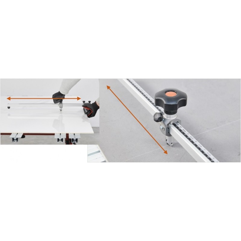 Dispozitiv de marcare si taiere placi de format mare T-cut - Raimondi-433TCRAI