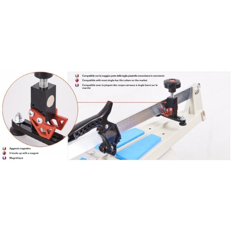 Dispozitiv suplimentar pt. taietoare manuale cu 1 ghidaj, P-Rex - Raimondi-254RAIPRAS