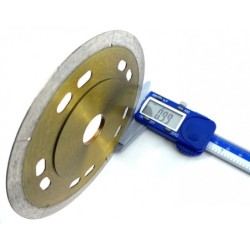 Disc DiamantatExpert pt. Taieri Extra Fine in Portelan Dur Subtire 125x22.2 (mm) Ultra Premium - DXDY.GOLDCUT.125