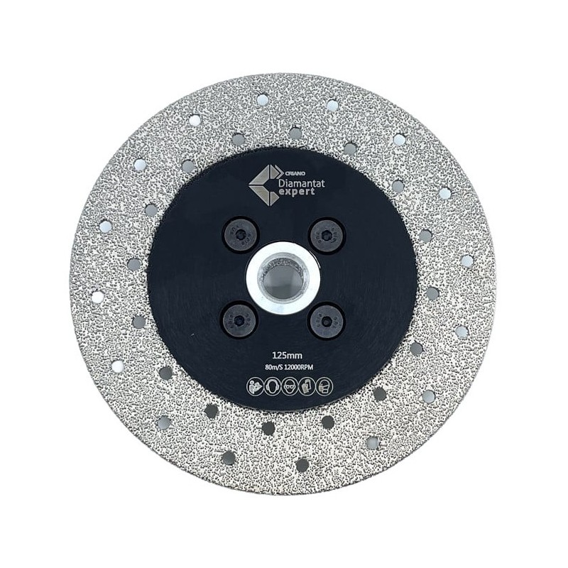 Disc DiamantatExpert lipit in vid pt. taiere si slefuire 125xM14 (mm) Super Premium - DXDY.DVB.125.M14