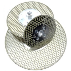 Disc DiamantatExpert Galvanizat pt. taiere si slefuire - Marmura, Gresie, Piatra 125xM14 (mm) Premium - DXDY.CNG-MC.125.M14