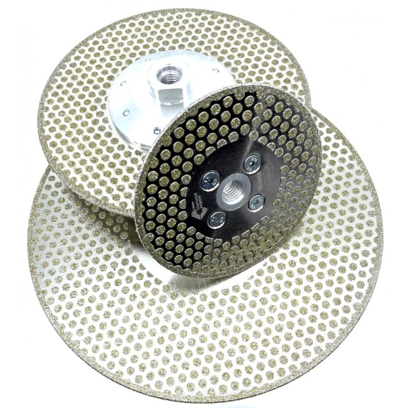 Disc DiamantatExpert Galvanizat pt. taiere si slefuire - Marmura, Gresie, Piatra 230xM14 (mm) Premium - DXDY.CNG-MC.230.M14