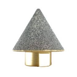 Freza diamantata conica pt. rectificari in placi ceramice, piatra, 2-38mm - DXDY.FCON.2-38