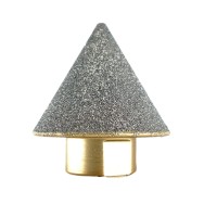 Freza diamantata conica pt. rectificari in placi ceramice, piatra, 2-38mm - DXDY.FCON.2-38