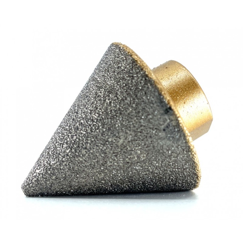 Freza diamantata conica pt. rectificari in placi ceramice, piatra, 2-38mm - DXDY.FCON.2-38