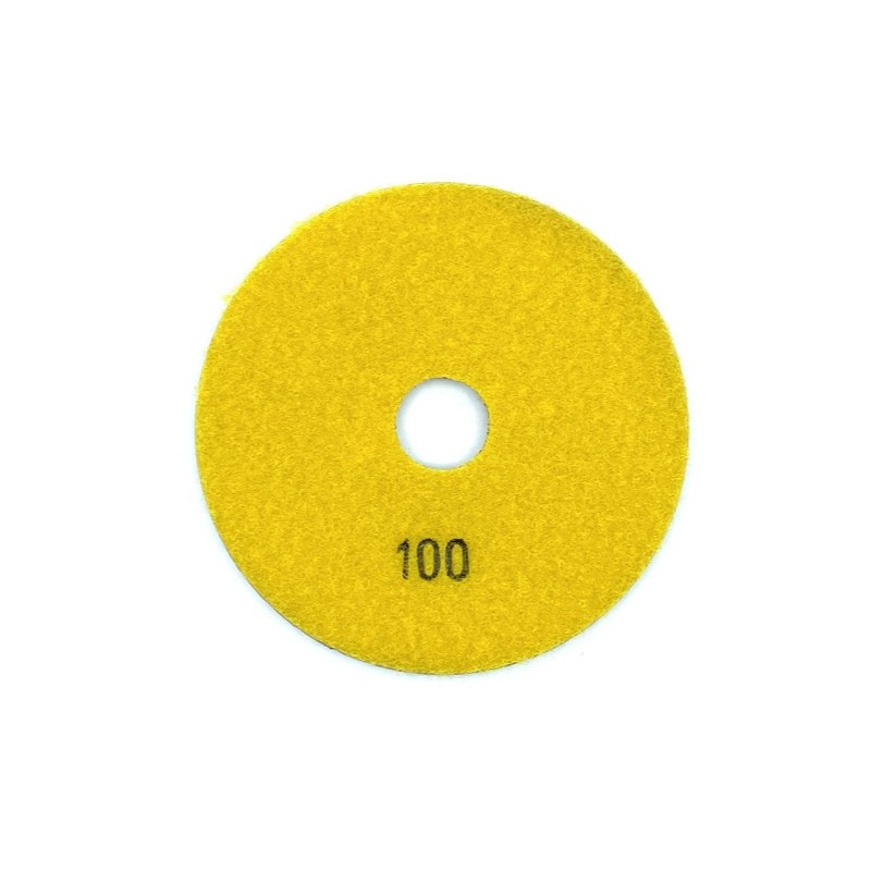 Paduri / dischete diamantate pt. slefuire umeda #100 Ø100mm - DXDY.WETPAD.100.0100