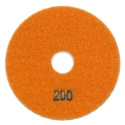 Paduri / dischete diamantate pt. slefuire umeda #200 Ø100mm - DXDY.WETPAD.100.0200