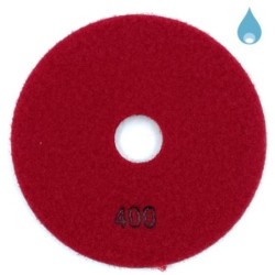 Paduri / dischete diamantate pt. slefuire umeda #400 Ø100mm - DXDY.WETPAD.100.0400
