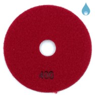 Paduri / dischete diamantate pt. slefuire umeda #400 Ø100mm - DXDY.WETPAD.100.0400