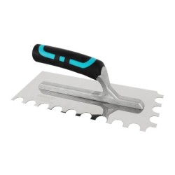 Gletiera dintata INOX 280 x 120mm, Rotund - BIHUI-PTSB20