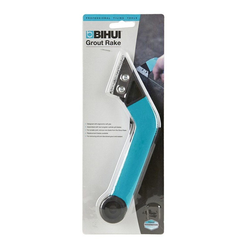 Racleta pentru indepartat rosturi cu 2 lame, lung. 200mm - BIHUI-TGRS2